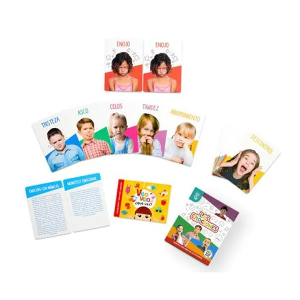 Emociones - cartas con libro de actividades