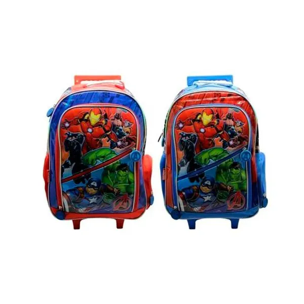 Mochila 18" con carro Avengers Cresko