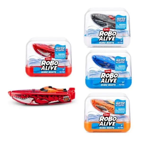 Robo alive lancha robo boats 10 cm surtido