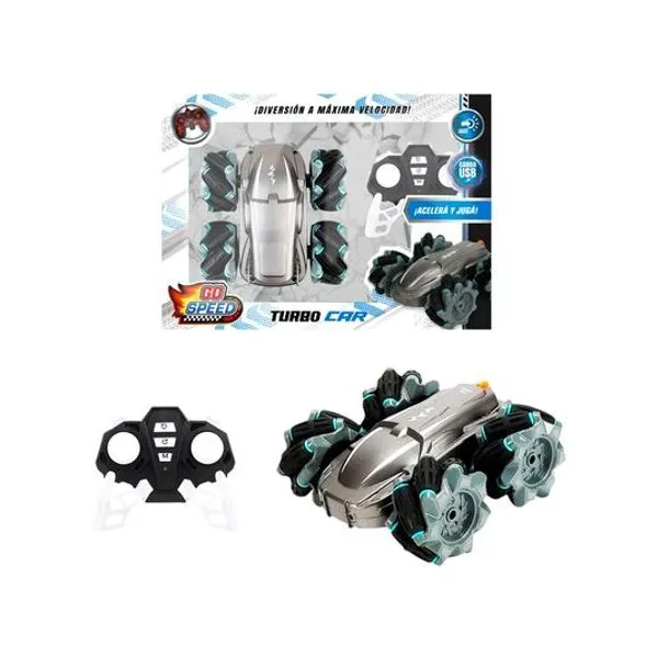 Super auto 360° a radio control go speed carga usb 19x11 cm