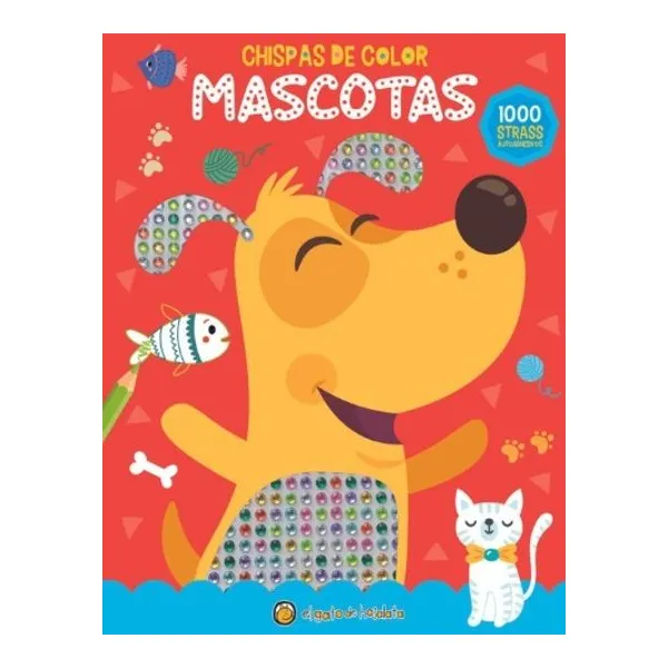 Mascotas. chispas de color