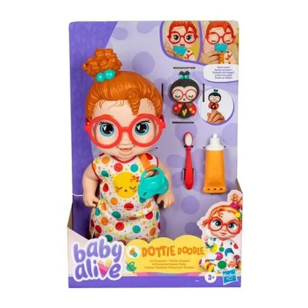 Baby alive dottie doodle baby felices sueños 29 cm