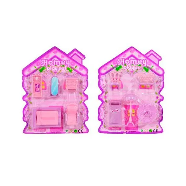 Set de living 5 pzs en blister 25x19 cm x1 surtido - tg