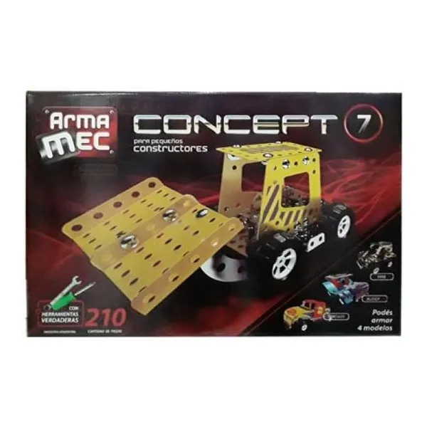 Armamec concep caja grande - 4 modelos - 210 pza