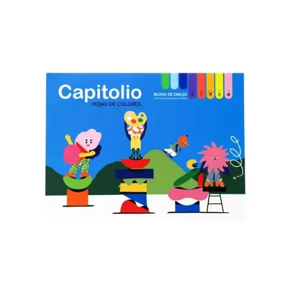 Block dibujo capitolio n.° 5 color x24 hs.