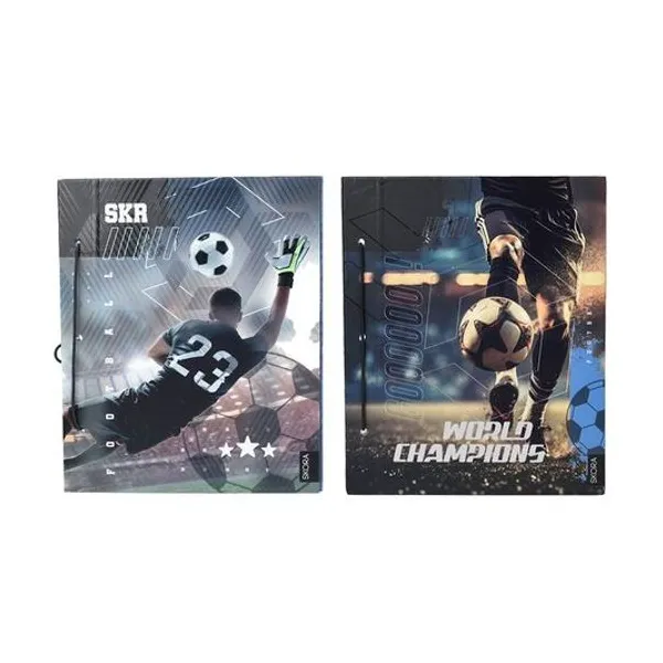 Carpeta n.° 3 dos tapas fútbol x unidad modelos surtidos Skora