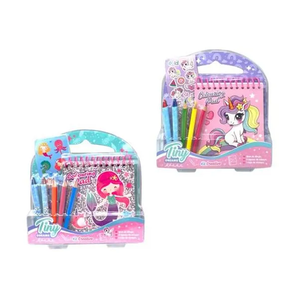Set de Arte sirena en blister 20x19x3 cm