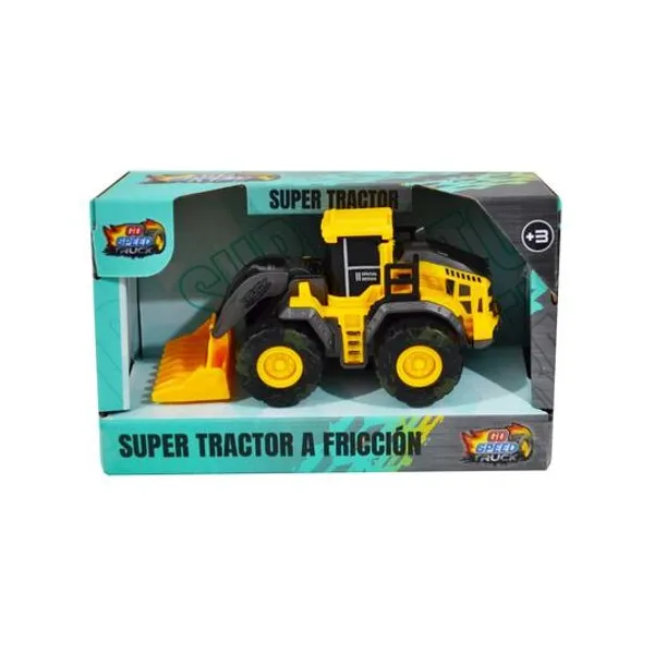 Tractor a friccion en caja 14.5x9x6.5 cm