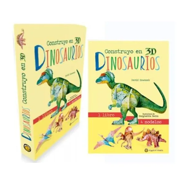 Construyendo en 3d dinosaurios