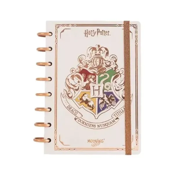 Cuaderno a discos a5 Mooving loop harry potter 80 hjs.raya