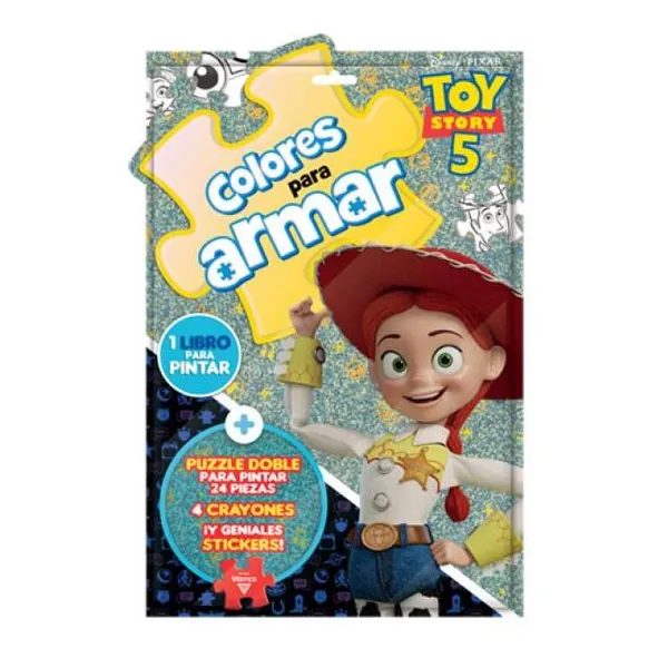 Toy story 5 colores para armar