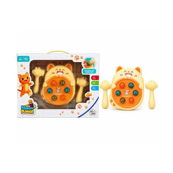 Juego happy punch aplasta gatito en caja 39x27x7 cm