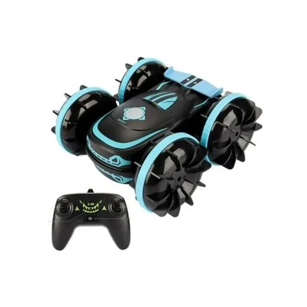 Auto stunt radio control 360º giros carga usb en caja 22x17x8 cm