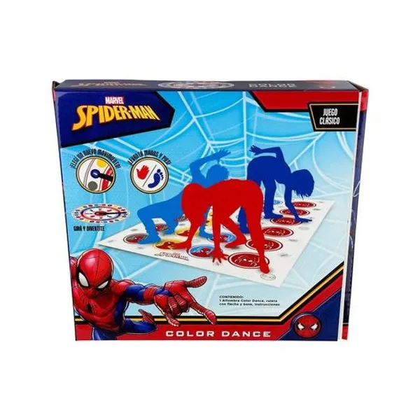 Juego color dance Spiderman en caja 27x27x5 cm