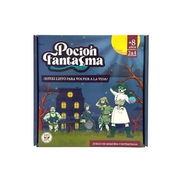 Juego de mesa barco de papel pocion fantasma