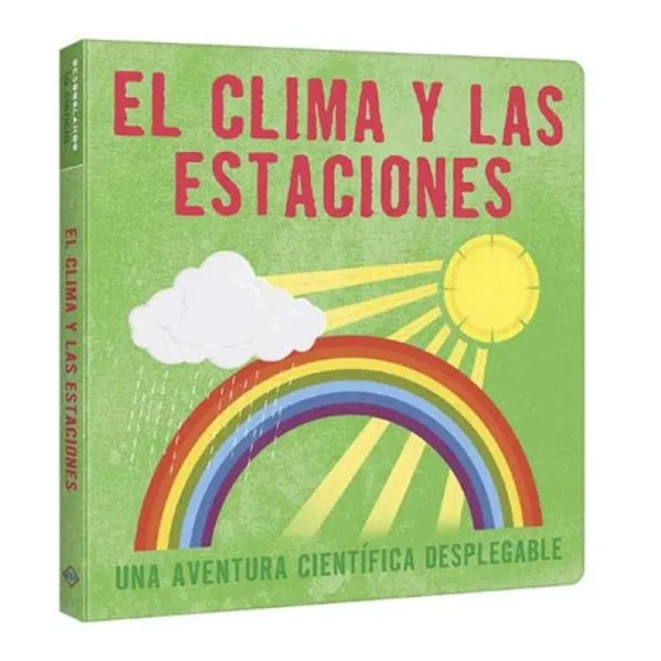 Clima y estaciones 19 x19 cm/4 páginas desplegables