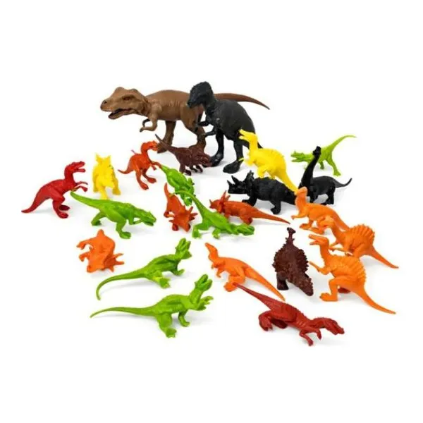 Dinosaurios macizos x24 en bolsa surtidos
