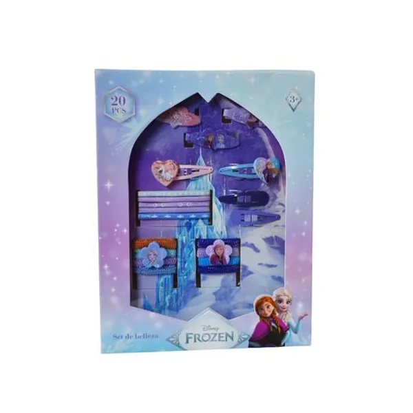Set de belleza princesas con accesorios en caja 23x20x4 cm