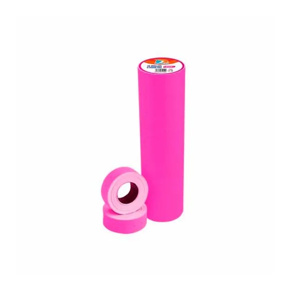 Rollo para etiquetadora rosa x10 unidades Ezco