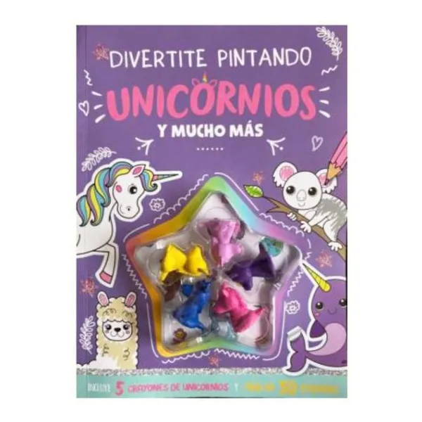 Divertite pintando - unicornios