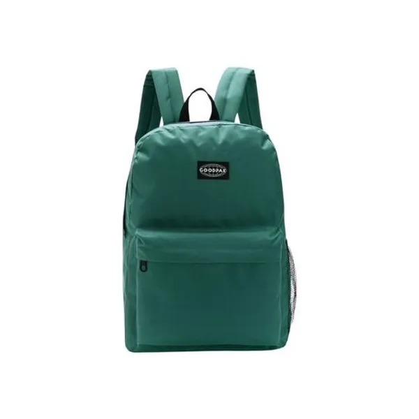 Mochila 17" espalda lisa esmeralda goodpak