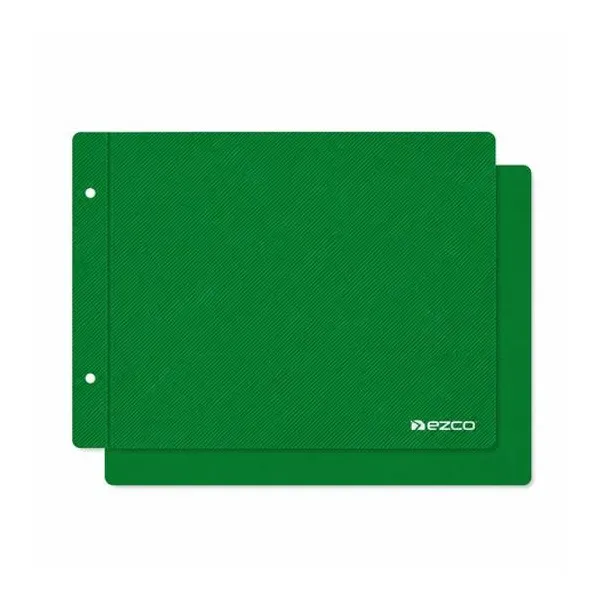Carpeta n.° 5 dos tapas pvc verde Ezco