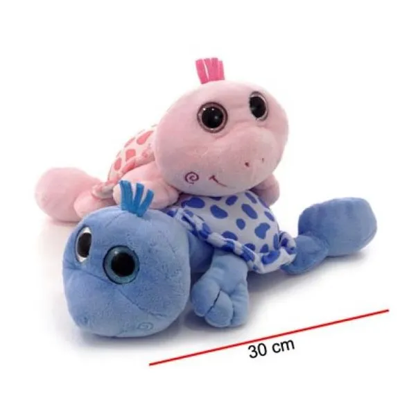 Tortuga de colores con ojos grandes 30 cm