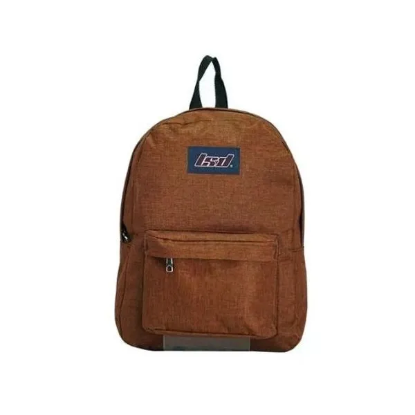 Mochila espalda 16" lsyd urbana jaspeada marron
