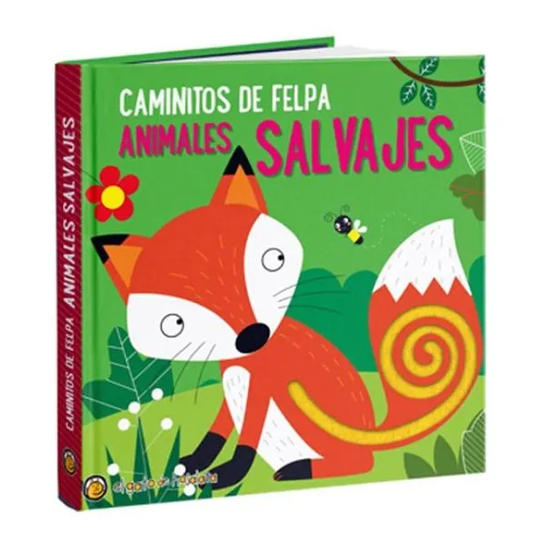 Caminitos de felpa animales salvajes
