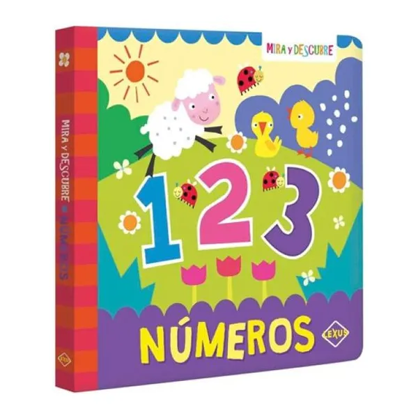 Mira y descubre números 20 20 cm