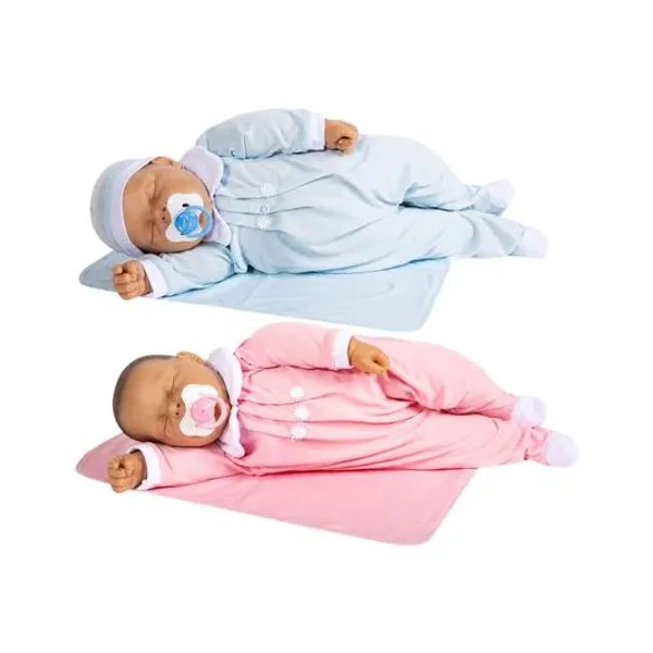 Bebé feli cuerpo soft con mantita, dni y librito 58 cm casita modelos surtidos