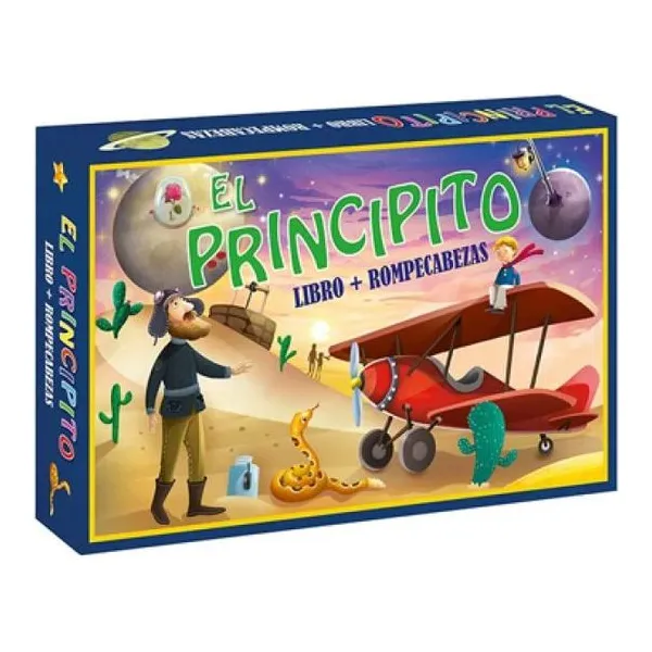 El principito libro + rompecabezas 100 pzas