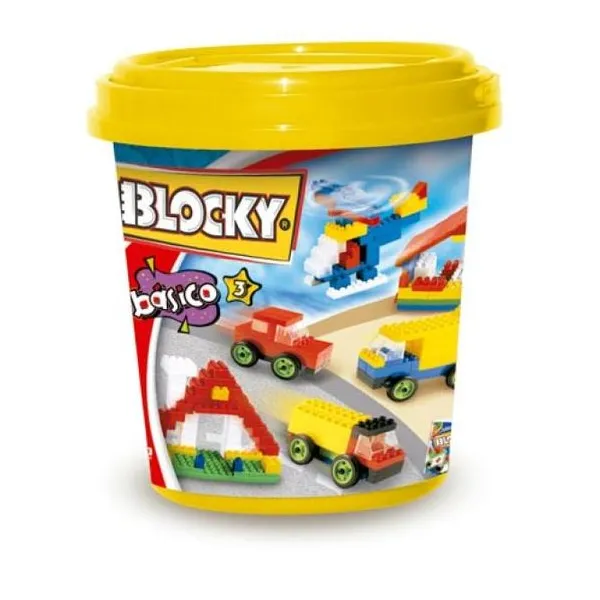 Blocky balde ciudad con techos (200 piezas)
