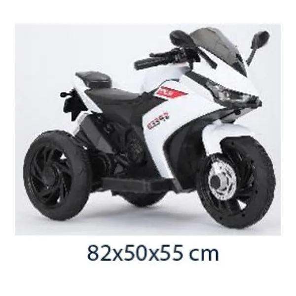 Moto gp carrera a batería con luz y sonido 6v4a