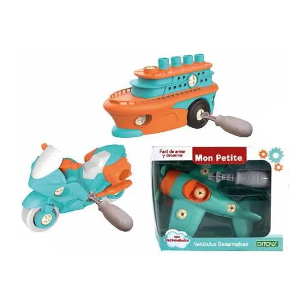 Vehiculos desarmables mon petite 41 28 6 cm