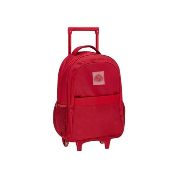 Mochila 18" con carro starpak college roja
