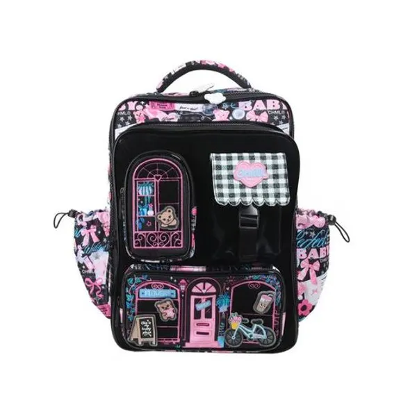 Mochila 16" espalda my house negra chimola