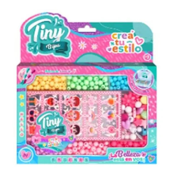 Set de bijouterie con caja plástica para guardar