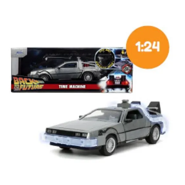 Jada - auto escala 1:24 back to the future 1 delorean - en caja