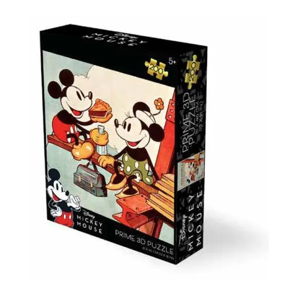 Prime 3d - rompecabezas lenticular Disney mickey mouse 200 piezas 31 x46 cm