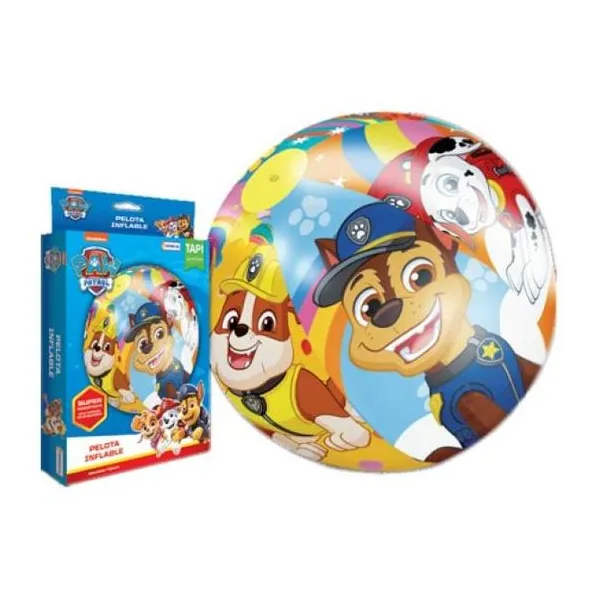 Pelota inflable gigante diametro pelota 45 cm Paw Patrol