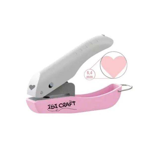 Perforadora ibi craft pinza corazón 6.4 mm
