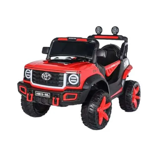 Camioneta xtreme roja a batería 12v con luz, sonido y control remoto 120x75x85 cm