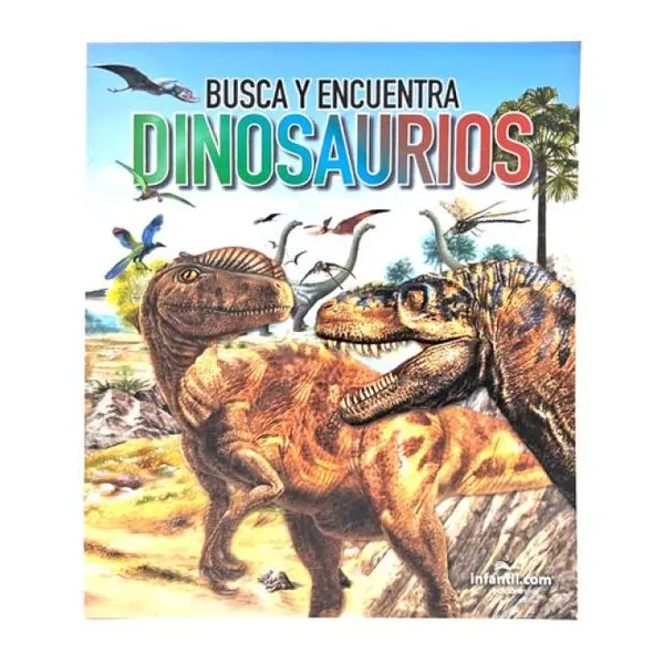 Busca y encuentra - dinosaurios
