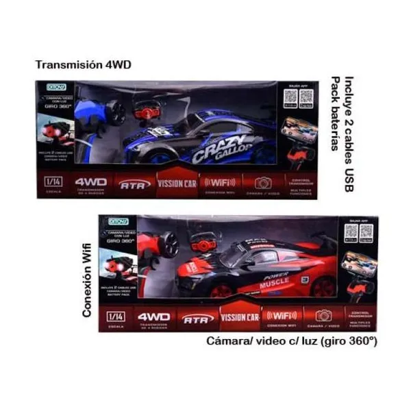 R/c vission camera car