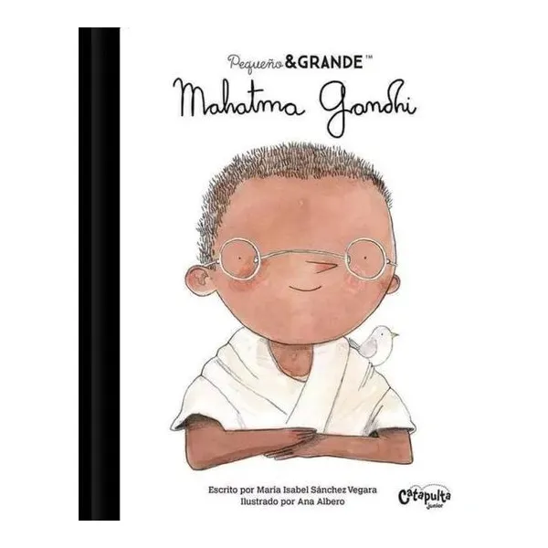 Pequeño & grande: mahatma gandhi 24 20 cm