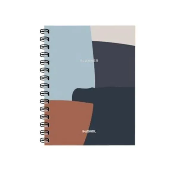 Libreta con espiral imaginer a5 fantasia men t/flexible x80 hs.raya
