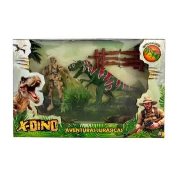 Super set de dinosaurio