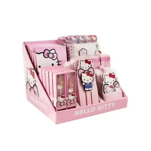 Exhibidor display Mooving maw hello kitty con 70 art.surtidos