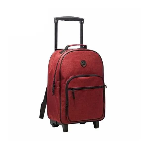 Mochila 17" con carro lisa bordo unicross